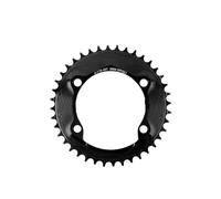 YNKJFOD Compatibile con Corona for Bici da Strada Shimano 40-50T, Pignone for Guarnitura for Bicicletta da 8-12 velocità(40T Black)