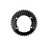 YNKJFOD Compatibile con Corona for Bici da Strada Shimano 40-50T, Pignone for Guarnitura for Bicicletta da 8-12 velocità(42T Black)