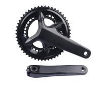 YNKJFOD Compatibile con Guarnitura da Strada Shimano ULTEGRA R8100 for Bici 2x12V, Integrata Cava, 165/170/172,5 Mm, 50-34T 52-36T(Without BB,50-34T_R8100NO Box_160MM)