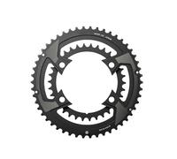 YNKJFOD Compatibile con Shimano, Compatibile con La Corona for Bici da Strada Sram 110BCD Parti di Biciclette con Misuratore di Potenza Ultraleggero Cavo Diviso(50-34T)