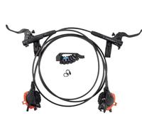 YNKJFOD Compatibile con Shimano SLX M7100 2 Pistoni/M7120 4 Pistoni Mountain Bike Freno A Disco Idraulico Set Sinistro E Destro(M7100 Resin R)