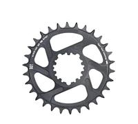 YNKJFOD Compatibile con SRAM XX1 X9 XO X01 GX Eagle NX, Corona Stretta Larga 30T-38T Ruota Dentata for Mountain Bike(3 Degree 32T)