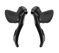 YNKJFOD Compatibile for Shimano Sora Tiagra Claris Bici da Strada Leve 2x8 2x9 2x10 velocità Leva del Freno Parti di Biciclette(2X8)