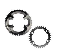 YNKJFOD Corona for Bici da Corsa 11S, Guarnitura 50-34T/52-36T/53-39T, Attrezzatura for Bicicletta Leggera(CR-R7000 52-36T)