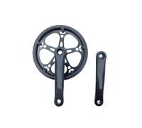 YNKJFOD Guarnitura for Bici da Corsa, 42T/48T/52T, 170mm/152mm, Piastra Dentata Cava, Compatibile con Bici Pieghevoli(NowAct 48T 170MM)
