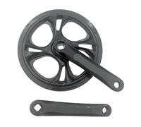 YNKJFOD Guarnitura for Bici da Corsa, 42T/48T/52T, 170mm/152mm, Piastra Dentata Cava, Compatibile con Bici Pieghevoli(NowAct 48T 152MM)