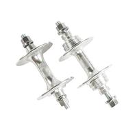 YNKJFOD Mozzo for Bici A Scatto Fisso 32H Racing Road Alluminio Doppio Cuscinetto Anteriore Posteriore Parti di Bicicletta for Guida Inversa(A1 SILVER20-24H)