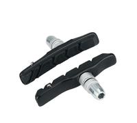 YNKJFOD Pastiglie for Freni A V for MTB, Freni A Pinza da 72 Mm, Pattini in Alluminio, Adatti for Freni A Trazione Lineare, Adatti A Tutte Le Condizioni Atmosferiche, Silenziosi.(Black 1pr)
