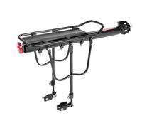 YNKJFOD Portapacchi Posteriore for Bicicletta Regolabile A Sgancio Rapido, Portapacchi for Mountain Bike con Riflettore