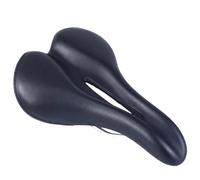 YNKJFOD Sella for Bici in Similpelle con Binario in Acciaio, 270x180 Mm, Adatta for MTB, Strada, Ghiaia E Percorsi in Città.(VL-3226 Black)