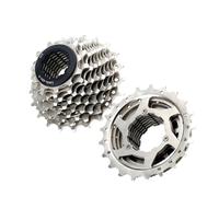 YNKJFOD Set di Cassette E Catene for Bici da Corsa su Strada 10/11 velocità 11-21T Parti di Biciclette Argento Nere(CS 10S 21T KMC X10)