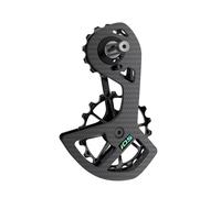 YNKJFOD Set di Pulegge in Fibra di Carbonio con Cuscinetti in Ceramica for Deragliatori Posteriori for Bici da Strada(105-Black)