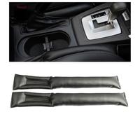 YNNBJX 2 Pezzi Riempitivo per Jaguar F-Pace F-Type E-Pace I-Pace XE XF XJ, Auto Gap Filler Striscia Prova di Perdite sul Lato del Sedile,Black
