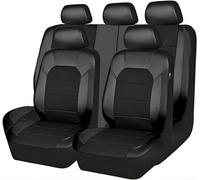 YNNBJX Auto Set Coprisedili per Toyota Yaris 4 | GR | Cross | Hybride 2020-2023 2024, Coprisedili Pelle Completo Sedile Anteriori Posteriori Impermeabili Copri-Sedile,A/Black