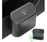 YNNBJX Pattumiera Auto con Coperchio per Maserati Gran Cabrio GranCabrio Trofeo GranTurismo Trofeo Grecale GT, Coperchio Portatile Impermeabile Cestino Interno Accessori