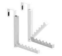 Ynnhik Appendiabiti Da Porta - 2 Pezzi Rastrelliera Per Porta Con 6 Ganci - Appendiabiti a Maggiore Capacità - Per Bagno Doccia Appartamento Armadio Cucina Camera Da Lavanderia