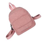 Ynnhik Borsa per libri in velluto a coste | zaino per la scuola per studenti | borsa per computer portatile alla moda leggera per adolescenti e ragazze per l'inizio della scuola, Colore: rosa., Siehe