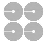 Ynnhik Protector Tierra Maceta - Rejilla Ajustable Antimascotas | Cubierta Recortable Sustrato Jardinería Bonsái Hogar Interior Exterior Patio Balcón Terraza Invernadero Plantación