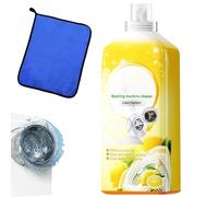 Ynnzcc 500 ml Detergente liquido potente for lavatrice, formula di pulizia profonda attiva for cestello a carica frontale, rimozione residui e detergente for vasca for l'eliminazione di macchie, odori