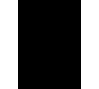 YNOT Basic Black Journal/Notebook, 130 Lined Pages, 10.5X7.5