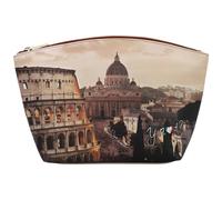 YNot beauty case grande stampa Autumn KISSES FROM PARIS linea Yesbag YES311F6