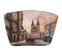 YNot beauty case piccolo stampa ASTRO CLOCK linea Yesbag art. YES308F6