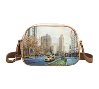 YNot borsa a tracolla camera case stampa New York Flat Iron YES620S3 SALDI -50