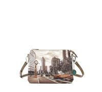 YNOT? Borsa a Tracolla con 2 compartimenti Yes Bag Stampa Città