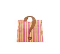 YNOT? Borsa Donna Square Shopping Medium Stripes Linea Iconica Mare