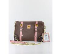 Ynot? Borsa Donna Woman Bag tg Pochette Marrone Tracolla DR14-BROWN