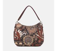 Ynot? Borsa Hobo Ikebana Stampa Rigida Natural