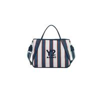 YNOT Borsa Mare Mistral MST002S6, Blu, 100% Nylon, 47x36x17 cm, Doppio Manico, Tracolla Amovibile