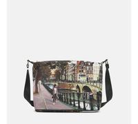 Ynot?borsa Sacca Large Yes Bag Stampa Città Amsterdam Bridge