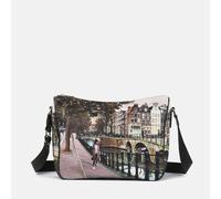 Ynot? Borsa Sacca Yes Bag Stampa Città Amsterdam Bridge
