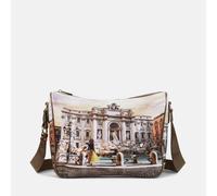 Ynot? Borsa Sacca Yes Bag Stampa Città Lost In Rome