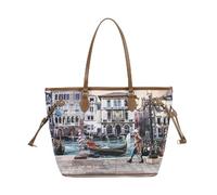 YNOT? Borsa Shopping Yes Bag Stampa Città