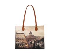 YNOT? Borsa Shopping Yes Bag Stampa Città
