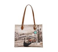 YNOT? Borsa Shopping Yes Bag Stampa Città