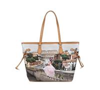 Ynot? Borsa Shopping Yes Bag Stampa Città