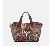 Ynot? Borsa Tote Ikebana Stampa Rigida Natural
