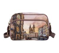 YNot borsa tracolla borsa reporter stampa ASTRO CLOCK linea Yesbag art. YES716F6