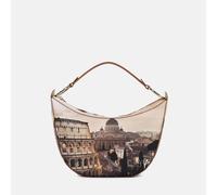 Ynot? Borsa Tracolla Mezzaluna Yes Bag Stampa Città Jubilee