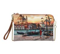 YNot borsa tracolla piatta clutch stampa Venice Sunset YES303F4 SALDI