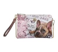 Ynot? Clutch Metro Chic Stampa Dog & Cat