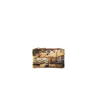 Ynot - Portachiavi a bustina in ecopelle con anello e moschettone Yesbag