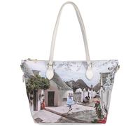 YNot shopping bag con tracolla stampa Alice in Trulli YES396S4 SALDI -50