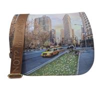 YNot shoulder bag, borsa 2 scomparti New York Flat Iron YES642S3 SALDI -50