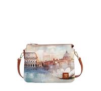 YNOT? Yes Bag Borsa a Tracolla Con 2 Compartimenti Stampa Città
