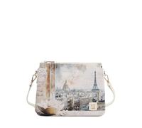 YNOT? Yes Bag Borsa a Tracolla Con 2 Compartimenti Stampa Città
