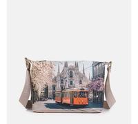 Ynot? Yes Bag Borsa Sacca Small Stampa Città Milan